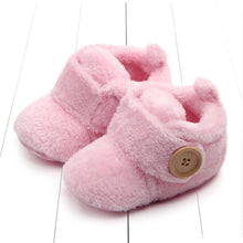将图片加载到图库查看器，Baby Toddler First Walkers Baby Shoes Soft Slippers Cute Shoes Winter Non-Slip Baby Warm Autumn Comfortable Shoes
