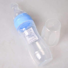 Load image into Gallery viewer, Baby Bottle Leak-proof Food Dispensing Spoon Juice Cereal Feeding Bottle Spoon Food Supplement Bottles For Kids In Modern Design
