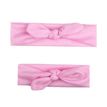 Load image into Gallery viewer, Mother &amp; Baby Hair Bands Kids Headband Parent-kid Rabbit Ear Knot Headwear Turbans Hair Accessories Set
