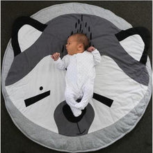 将图片加载到图库查看器，Modern Luxury Animal Carpet For Baby Play Mats Wewborn Infant Soft Sleeping Mat Cotton Rabbit Lion Raccoon Swan Pegasus Koala Cat Bear Carpet For Kids
