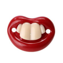 Load image into Gallery viewer, Modern Intereting Food Grade Silicone Funny Baby Pacifiers Nipple Teethers Toddler Pacifier For Baby Boys and Girls
