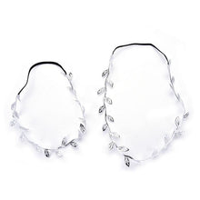 Load image into Gallery viewer, Luxury Modern Gold Silver Leaves Hairbands Summer Hair Accessories Bridal Trendy Jewelry For Mother and  Daughter
