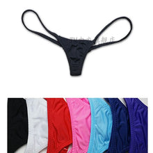 Load image into Gallery viewer, 2016 Women's Underwear Sexy Low Rise Mini Lovely Panties Female Temptation G-string Women's Clothing Intimates Panties Thong
