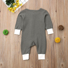 Load image into Gallery viewer, Baby Romper Jumpsuits Autumn Winter Warm Long Sleeve Rompers Clothes In Retro Classic Style
