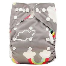 将图片加载到图库查看器，Baby Cloth Diapers Reusable Nappies Character Unisex Baby Care Pants Waterproof Pocket Cloth Diaper For Baby
