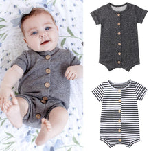 Load image into Gallery viewer, Toddler Infant Baby Boys Girl Casual Romper Jumpsuit Cotton Short Sleeve Clothes Summer
