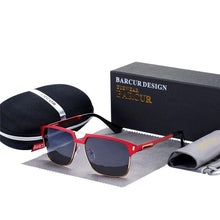 Load image into Gallery viewer, Luxury  High Quality Polarized Sunglasses Metal Frame Sunglasses For Men In Business Retro Modern Style With UV400 Protection
