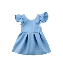 将图片加载到图库查看器，Luxury Modern Elegant Baby Girl Tops Bow Dresses Lace Ball Gown Tutu Party Dress Sundress Baby Girls Princess Clothing Style
