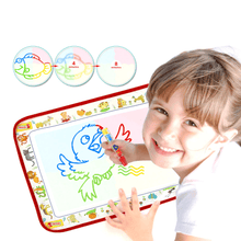 将图片加载到图库查看器，Baby Kids Drawing Water CDarpet with Magic Pen Doodle Painting Picture Water Drawing Play Mat in Drawing Toys Board Gift
