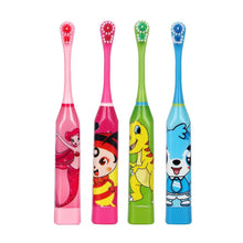 Load image into Gallery viewer, Cartoon Children Electric Toothbrush Double-sided  Heads Electric Teethbrush Or Replacement Brush Perfect Electric Brush For Kids
