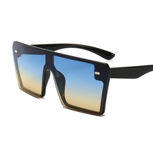 Load image into Gallery viewer, Modern Oversized Square Sunglasses For Lady and Women Luxury Brand Fashion Gafas Shade WIth Mirror Glasses And UV400 Protection
