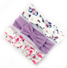 Load image into Gallery viewer, Modern  Handamde Luxury Set Baby Girl Headband Bow For Newborn Babies Hair Band Elastic Accessories Cotton Headwear For Girls
