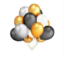 Load image into Gallery viewer, Luxury Shiny 20pcs Happy Birthday Party Balloons In Several colors Latex Balloon Birthday Party Decorations Kids toy Wedding Baby Shower Air globos
