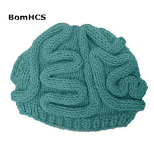 Load image into Gallery viewer, BomHCS Funny Cool Winter Personality Horrible Brain Wool Hat Warm Handmade Men's Women's Beanie Caps Gifts
