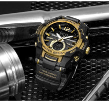 Load image into Gallery viewer, Modern Luxury Sport Watch For Men Fashion Casual Alarm Clock 50M Waterproof In Military Chrono Dual Display Style Wristwatches Relogio Masculino
