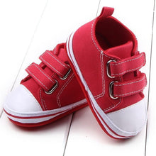 Load image into Gallery viewer, Baby Shoes Newborn Boys Girls First Walkers Infant Toddler Soft Bottom Anti-slip Sneakers 0-12M

