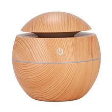 Load image into Gallery viewer, 130ML USB Aroma Diffuser  Ultrasonic Cool Mist Humidifier Air  7 Color Change LED Night Light For Office Home
