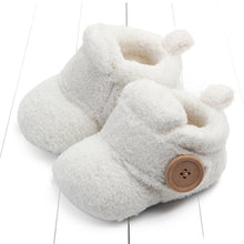 将图片加载到图库查看器，Baby Toddler First Walkers Baby Shoes Soft Slippers Cute Shoes Winter Non-Slip Baby Warm Autumn Comfortable Shoes
