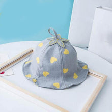将图片加载到图库查看器，Baby Girl Summer Outdoor Beach Floral  Lovely Lace Princess  Bucket Sun Hat For Girls
