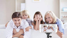 Load image into Gallery viewer, Flexible Sponge Mini Tripod With Bluetooth Remote Shutter Mini Camera Tripod Phone Holder Clip Stand
