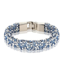 将图片加载到图库查看器，New Modern Fashion Luxury Crystal Shiny Bracelet Amazing Copper Alloy Elegant Bracelet Valentine's Day For Women
