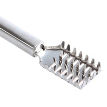 Load image into Gallery viewer, Stainless Steel Fast Cleaning Fish Peeler Scale Remover Seafood Crackers Fish Scaler Cleaner Planet Skin Brush Scraper Tool
