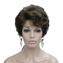 Load image into Gallery viewer, StrongBeauty Women's Wigs Blond Fluffy Naturally Curly Short Synthetic Hair Wig
