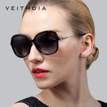 Load image into Gallery viewer, VEITHDIA  Sunglasses Gradient Vintage Retro TR90 Women's Sun Glasses Polarized UV400 Ladies Fashion Eyewear For Female 7026
