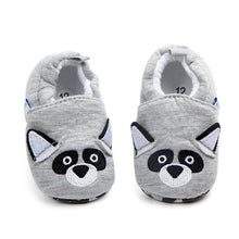 将图片加载到图库查看器，Newborn Baby First Walker Girls Boy Shoes Cartoon Animals Cotton Shoe Toddler Soft Sole Anti-slip Infant Shoes
