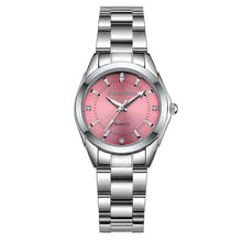 将图片加载到图库查看器，New STEVVEX Women Luxury Rhinestone Stainless Steel Quartz Watches Ladies Business Watch WIth  Japanese Quartz Movement For Women and Girls
