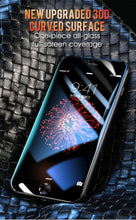 将图片加载到图库查看器，30D Curved Edge Full Cover Protective Glass On The For iPhone 7 8 6 6S Plus Tempered Screen Protector For X XR XS Max Glass Film Tempered Glass Anti Scratch Phone Screen Protector iPhone Glass
