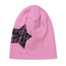 将图片加载到图库查看器，Baby Street Dance Hip Hop Hat Star Baby Beanie Cap And Scarf for Boys And Girls For Autumn Winter
