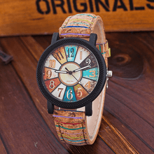 Load image into Gallery viewer, Fashion Casual Vintage Leather Women Quartz Wrist Watch  For Women and Girls
