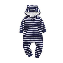 Load image into Gallery viewer, Modern Colorful Interesting Newborn Baby Unisex Warm Clothing Long Sleeved Cotton Romper For Kids
