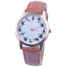 Load image into Gallery viewer, Women Cat Watch Classic Quartz Watch Casual Watch in 8 Colors For Women Ladies and Girls
