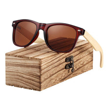 Load image into Gallery viewer, Bamboo Wood Retro and Classis  Handmade Sunglasses For Man and Woman Unisex Polarized  Sunglasses
