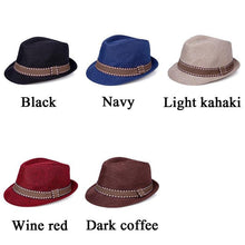 Load image into Gallery viewer, Modern Baby Hat Children Jazz Straw Cap for Baby Boys/Girls Cap Baby Hat For Kids Sun Cap  For Kids In Elegant Design
