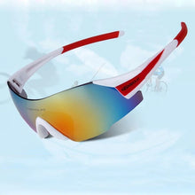 将图片加载到图库查看器，UV400 Sky Cycling Glasses Outdoor Sport MTB Bicycle Glasses Motorcycle Sunglasses Sports Eyewear Frameless Glasses Bike Goggles
