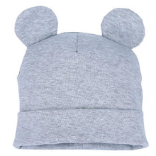 Load image into Gallery viewer, Modern Baby Hat Cute Ear Cotton Girls Cap Scarf Infant Hats Finger love Kids Boys Knitted Cap Winter hat I love mama/pap  Cap
