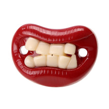 Load image into Gallery viewer, Modern Intereting Food Grade Silicone Funny Baby Pacifiers Nipple Teethers Toddler Pacifier For Baby Boys and Girls
