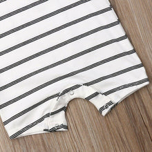 Load image into Gallery viewer, Summer Clothing Newborn Infant Baby Boy/Girl Striped Romper Sleeveless Outfit Jumpsuit Pajamas
