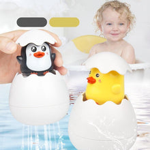 将图片加载到图库查看器，Modern Baby Bathing Toy Kids Cute Duck Penguin Egg Water Spray Sprinkler Bathroom Sprinkling Shower Toys For Kids
