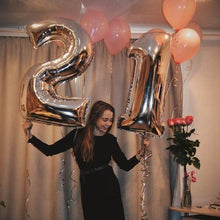 Load image into Gallery viewer, Modern 32inch Luxury Ballon Number Foil Helium Luxury Ballons For Party and Celebrations Modern Decoration for Celebration

