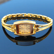 Load image into Gallery viewer, High Quality Cute Women's Fashion Crystal Silver Gold Lady Women Girl Stainless Steel Strap Quartz Analog Dress Wristwatch
