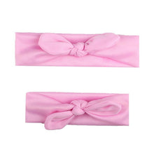 Load image into Gallery viewer, Mother &amp; Baby Hair Bands Kids Headband Parent-kid Rabbit Ear Knot Headwear Turbans Hair Accessories Set
