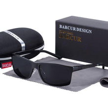 Load image into Gallery viewer, New Classic Square Polarized Sunglasses Men Aluminium Driving Sun glasses Shades For Men and Boys With UV400 Protection
