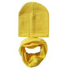 将图片加载到图库查看器，Modern Baby Boys &amp; Girls Hat Scarf Set Beanie Boys Caps with Scarf for Kids In elegant Modern Design
