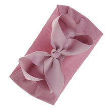 Load image into Gallery viewer, Baby Girls Headbands  Hair Accessories Turban Solid Head wear Hair Band Bow Girl Accessories
