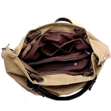 将图片加载到图库查看器，Women Canvas Messenger Bags Handbags Female Tote Bolsas Femininas Ladies Shoulder Crossbody Bags Women's Top-Handle Bags
