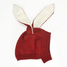 将图片加载到图库查看器，Mdoern Luxury Toddler Infant Knitted Baby Hat Adorable Rabbit Long Ear Hat Baby Bunny Beanie Cap Photo Props Cap
